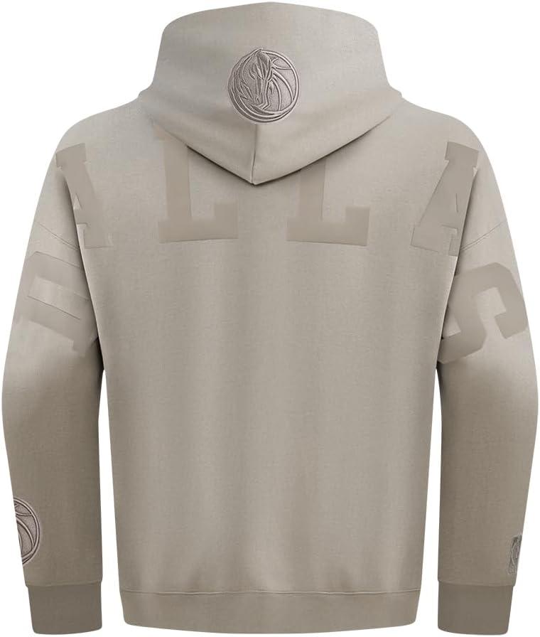 imagePro Standard Mens NBA Classic Chenille Pull Over HoodieTaupe