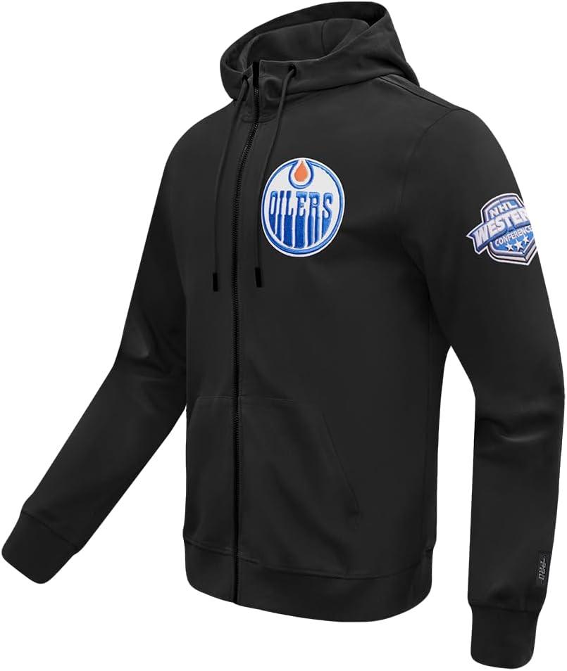 imagePro Standard Mens NHL Classic Chenille Full Zip HoodieBlack
