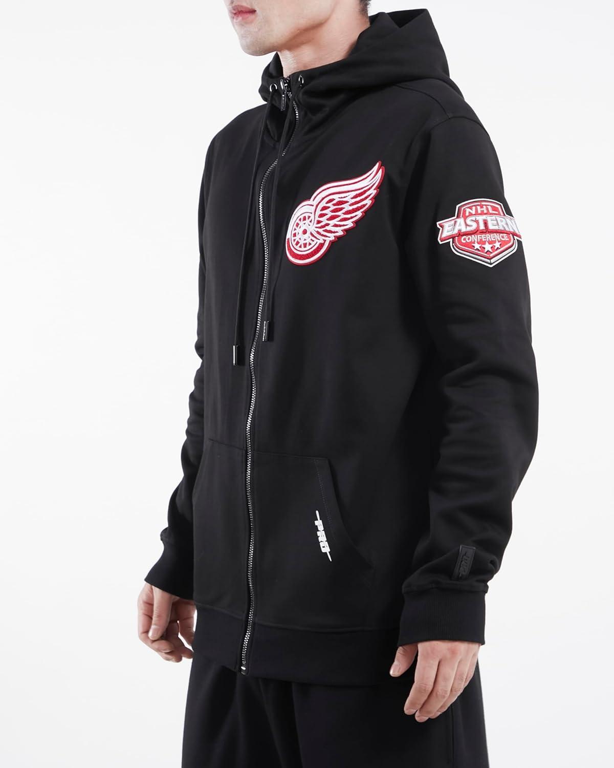 imagePro Standard Mens NHL Classic Chenille Full Zip HoodieBlack