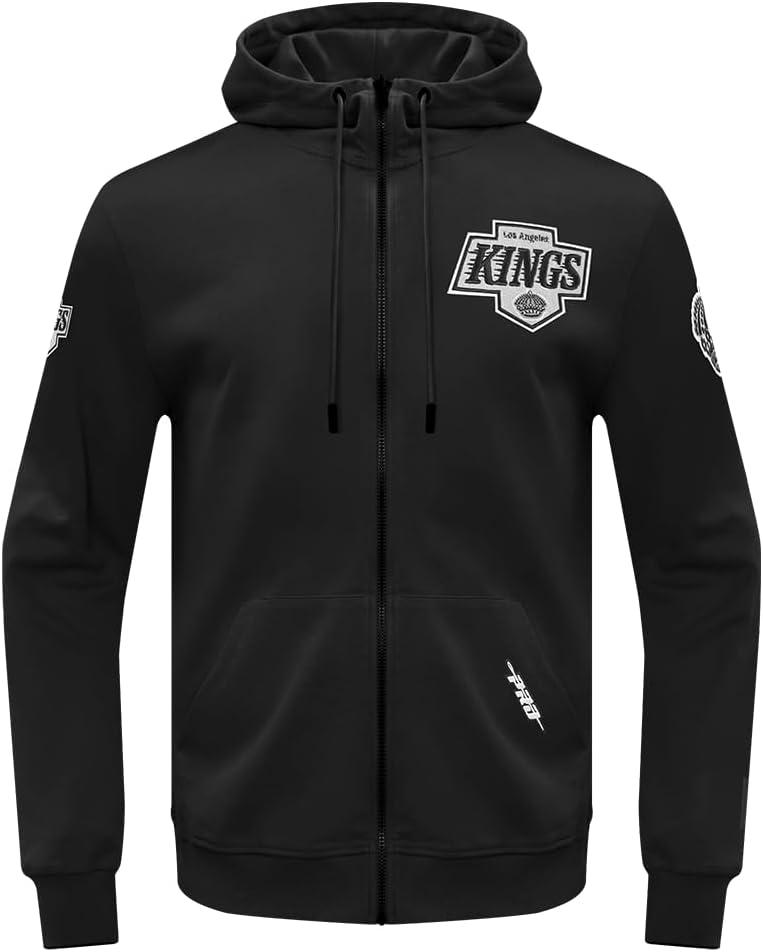 imagePro Standard Mens NHL Classic Chenille Full Zip HoodieBlack