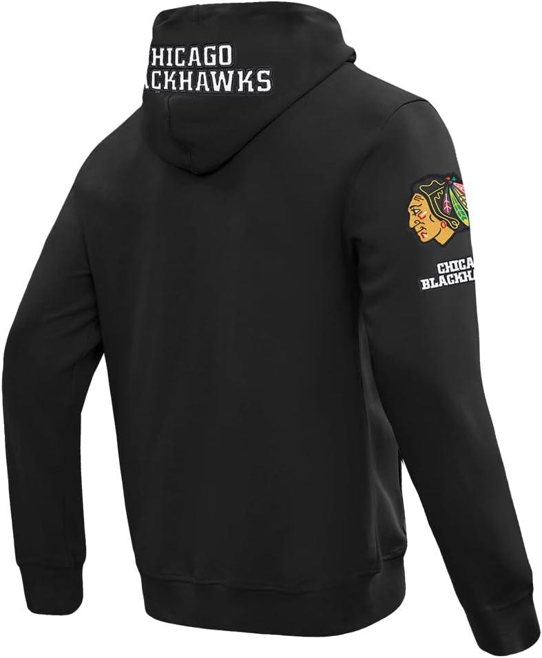 imagePro Standard Mens NHL Classic Chenille Full Zip HoodieBlack