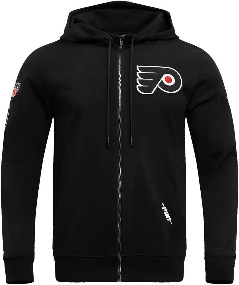 imagePro Standard Mens NHL Classic Chenille Full Zip HoodieBlack