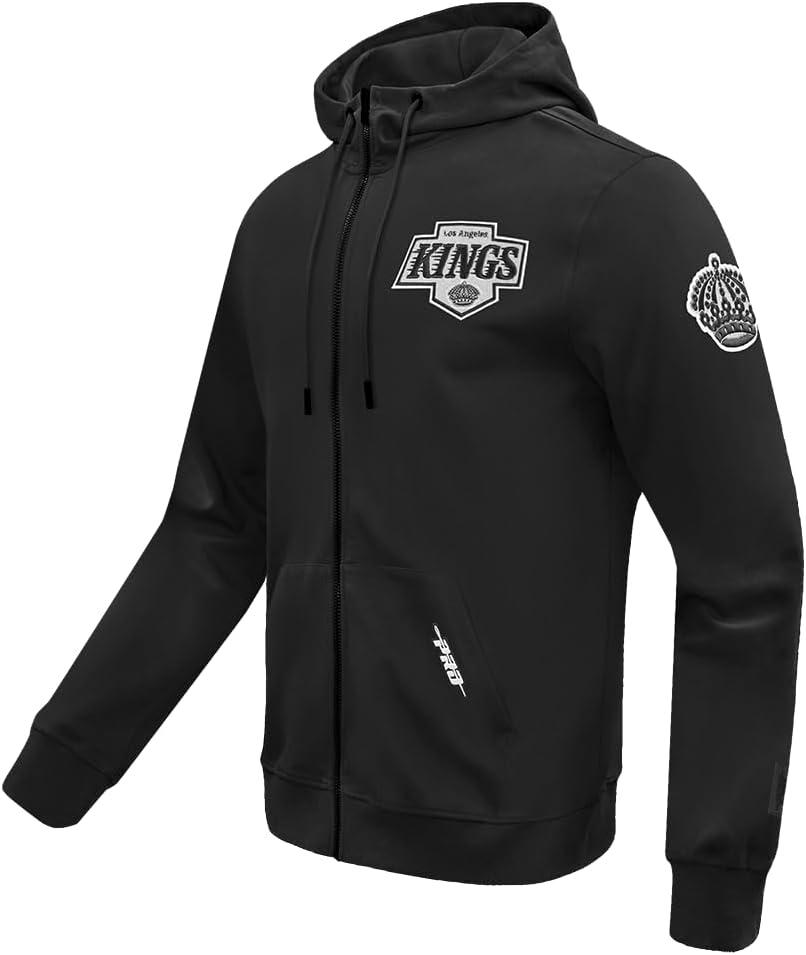 imagePro Standard Mens NHL Classic Chenille Full Zip HoodieBlack