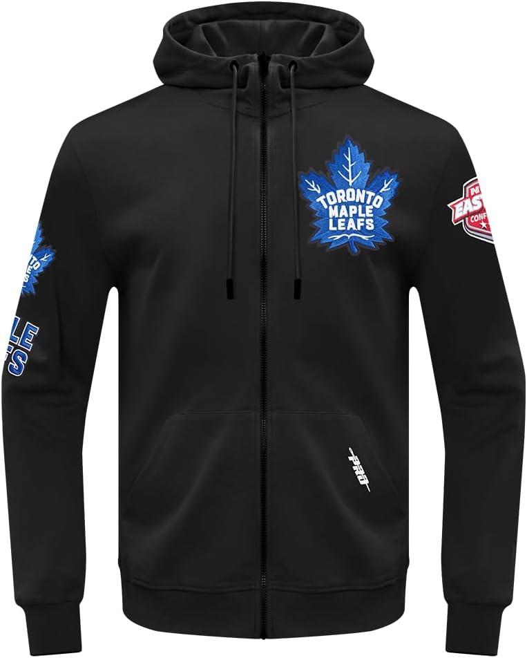 imagePro Standard Mens NHL Classic Chenille Full Zip HoodieBlack