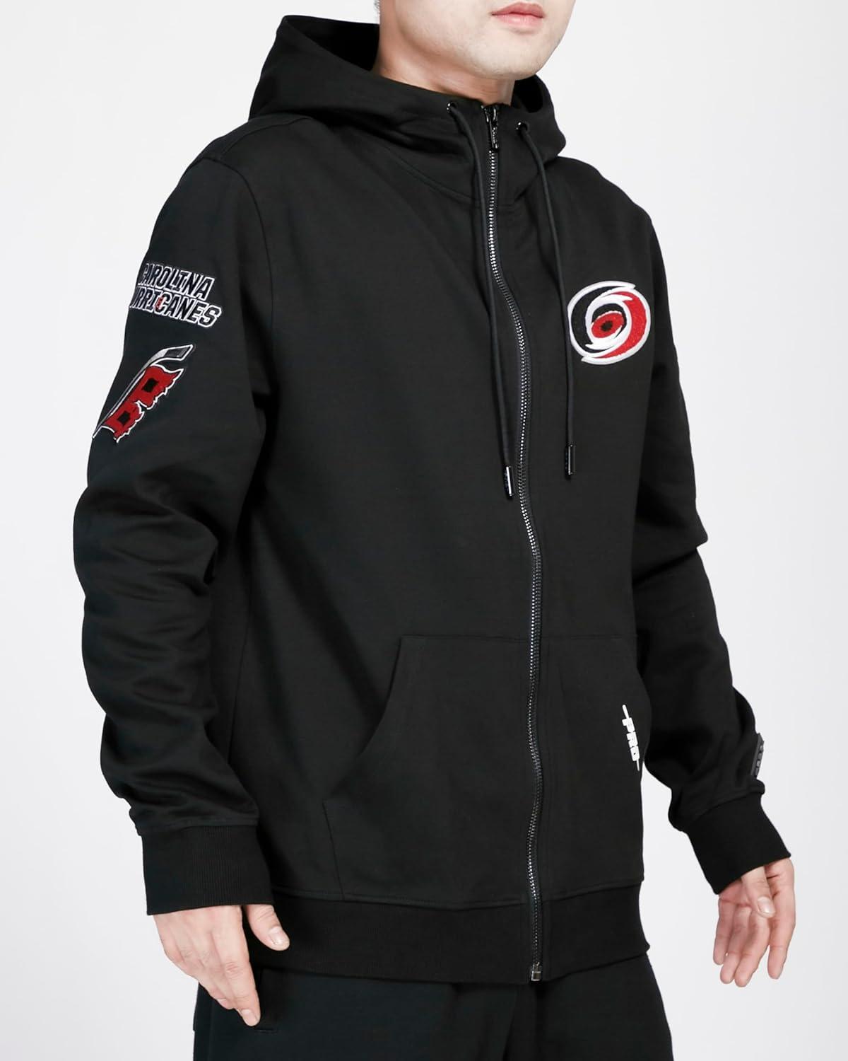 imagePro Standard Mens NHL Classic Chenille Full Zip HoodieBlack