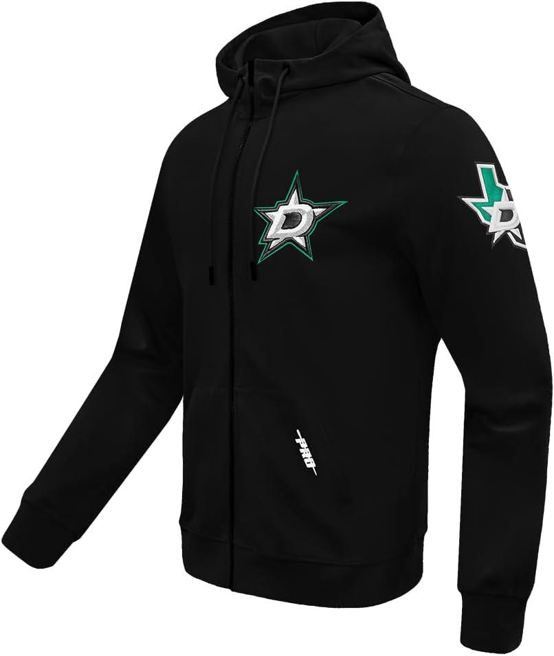 imagePro Standard Mens NHL Classic Chenille Full Zip HoodieBlack