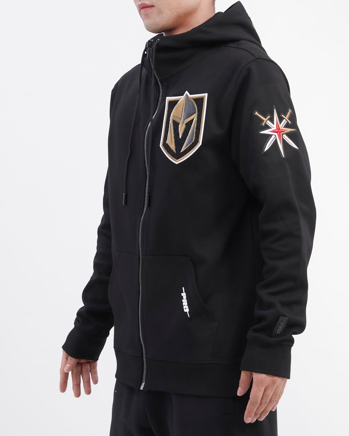 imagePro Standard Mens NHL Classic Chenille Full Zip HoodieBlack