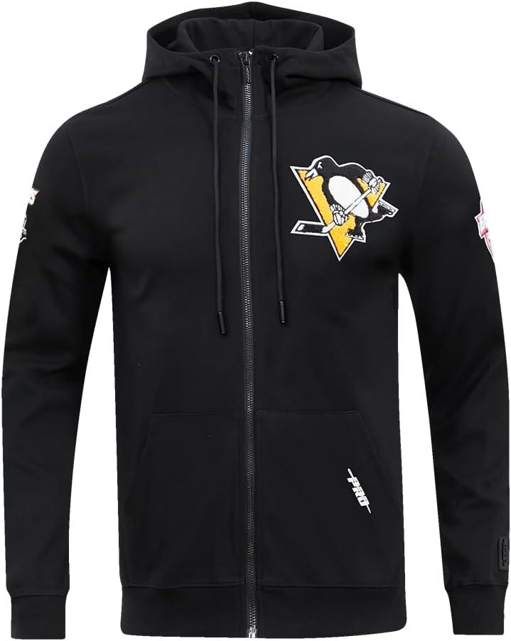 imagePro Standard Mens NHL Classic Chenille Full Zip HoodieBlack