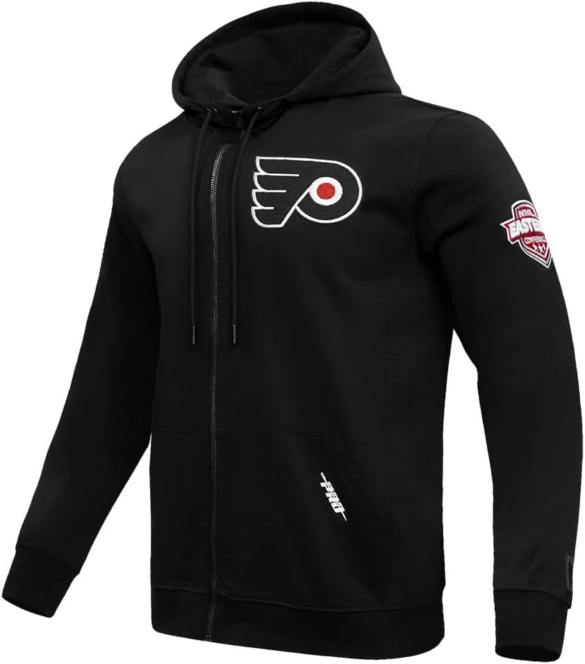 imagePro Standard Mens NHL Classic Chenille Full Zip HoodieBlack