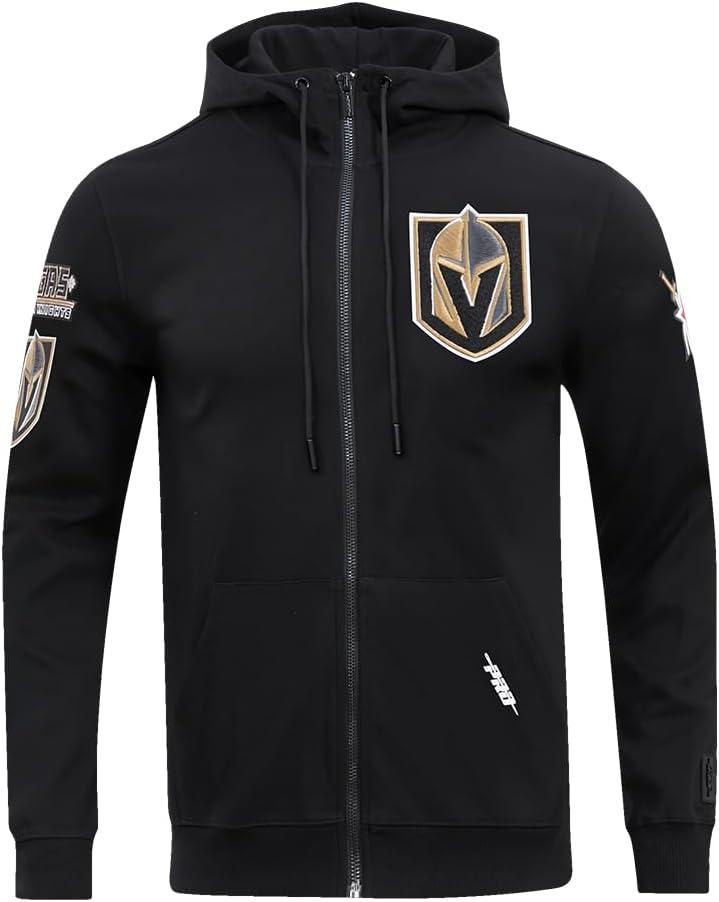 imagePro Standard Mens NHL Classic Chenille Full Zip HoodieBlack