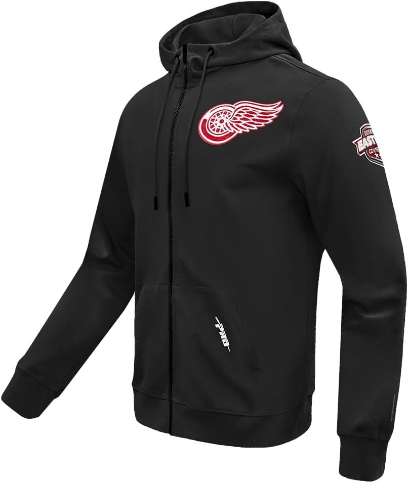 imagePro Standard Mens NHL Classic Chenille Full Zip HoodieBlack