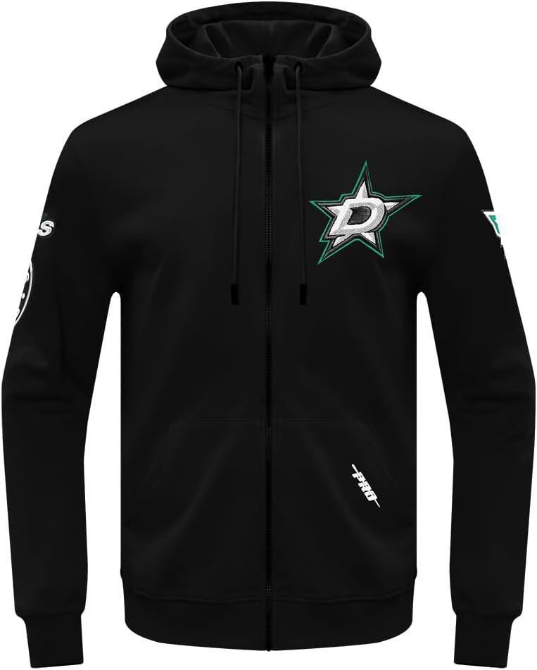 imagePro Standard Mens NHL Classic Chenille Full Zip HoodieBlack