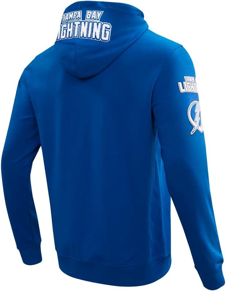 imagePro Standard Mens NHL Classic Chenille Full Zip HoodieDodger Blue