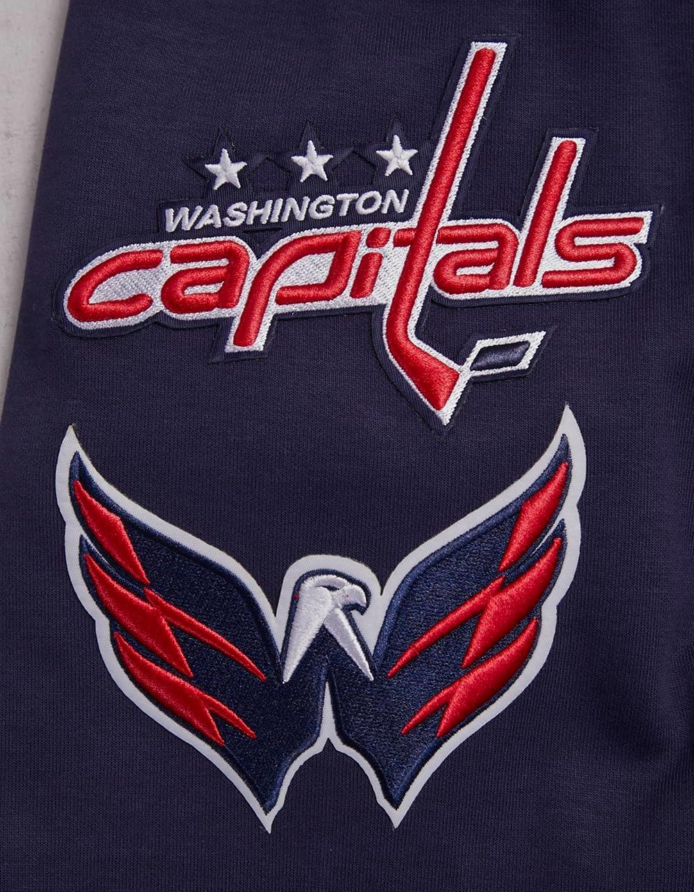 imagePro Standard Mens NHL Classic Chenille Full Zip HoodieMidnight Navy