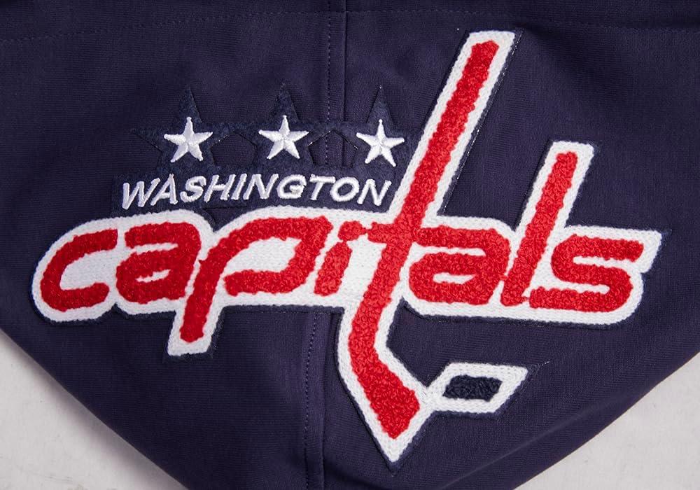imagePro Standard Mens NHL Classic Chenille Full Zip HoodieMidnight Navy