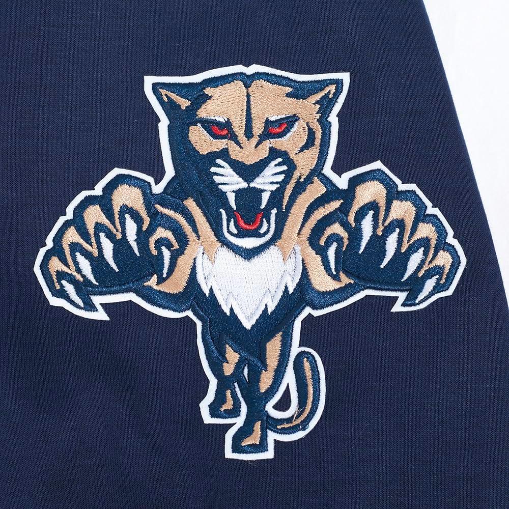 imagePro Standard Mens NHL Classic Chenille Full Zip HoodieMidnight Navy