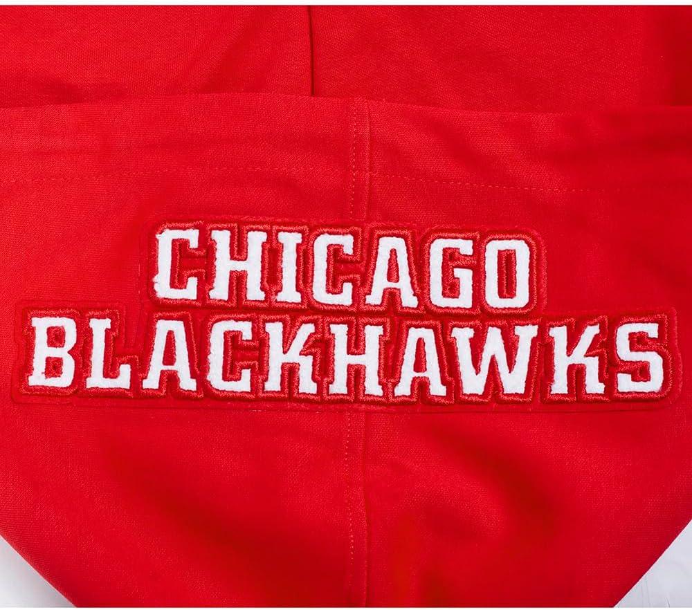 imagePro Standard Mens NHL Classic Chenille Full Zip HoodieRed
