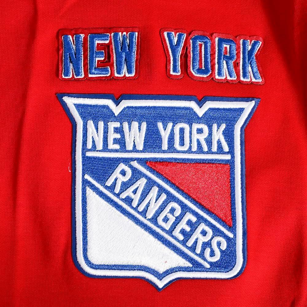 imagePro Standard Mens NHL Classic Chenille Full Zip HoodieRed