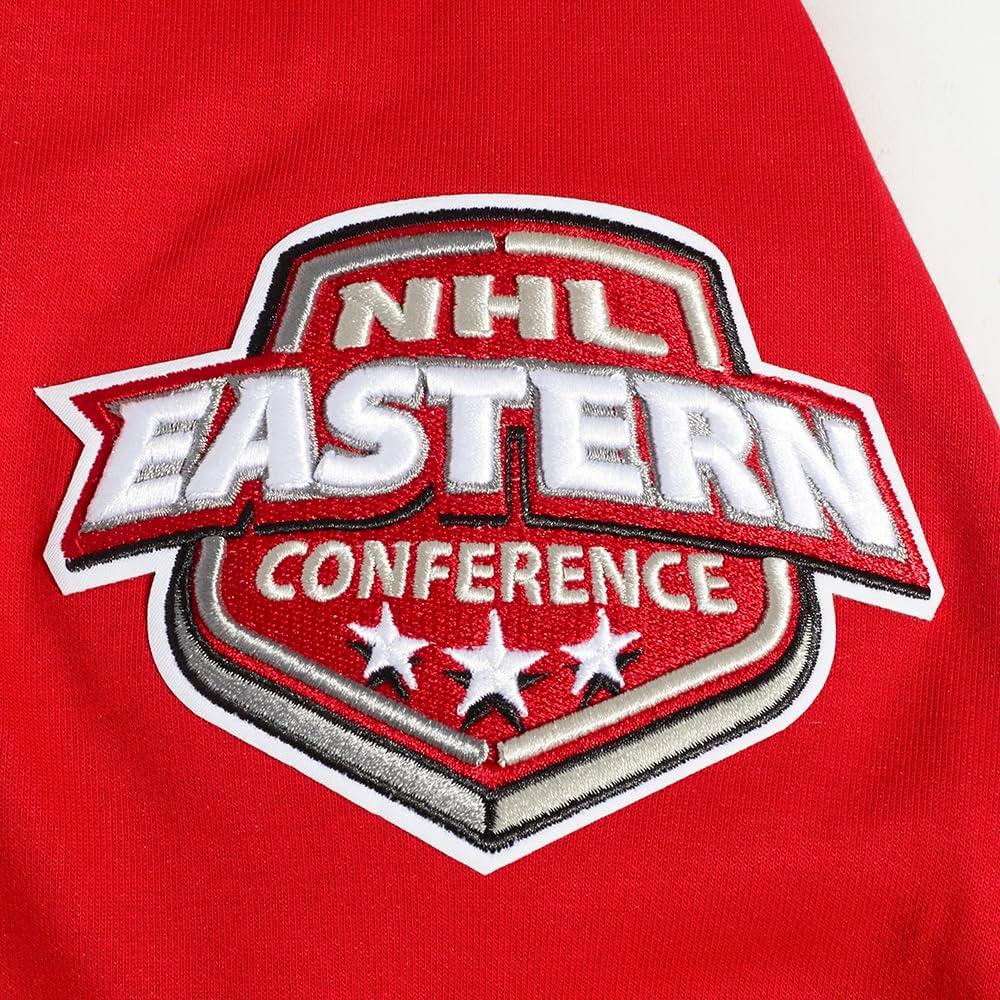 imagePro Standard Mens NHL Classic Chenille Full Zip HoodieRed