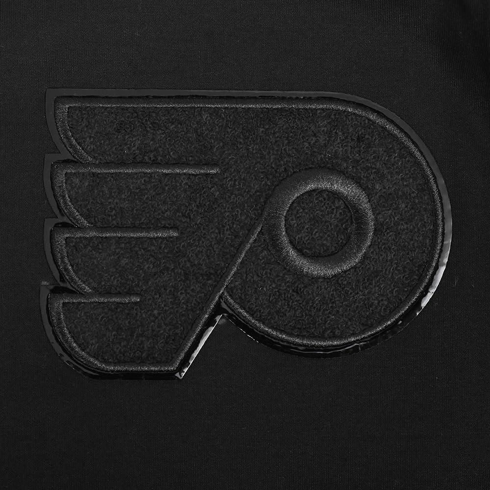 imagePro Standard Mens NHL Classic Chenille Full Zip HoodieTriple Black