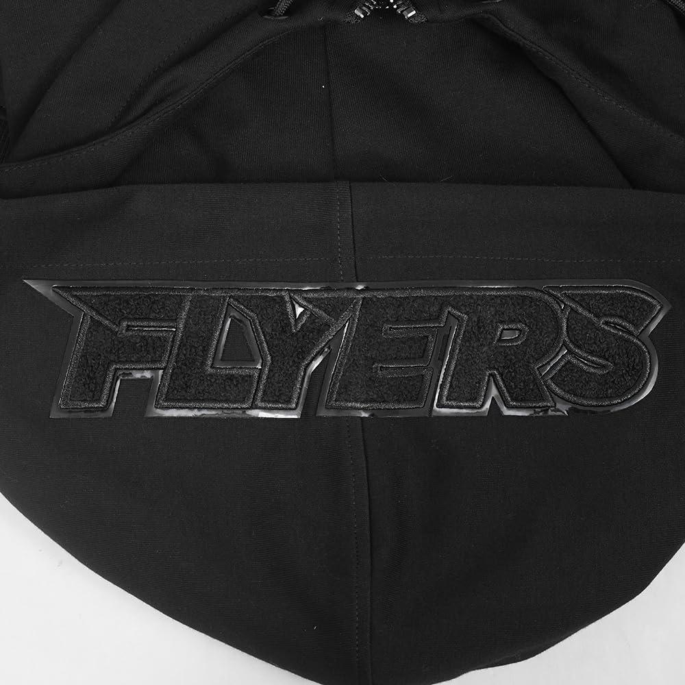 imagePro Standard Mens NHL Classic Chenille Full Zip HoodieTriple Black