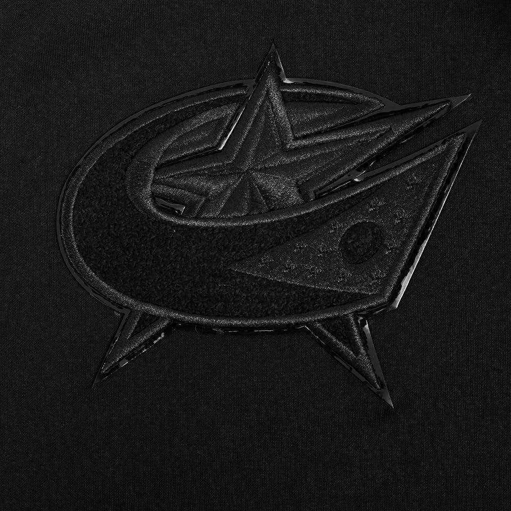 imagePro Standard Mens NHL Classic Chenille Full Zip HoodieTriple Black