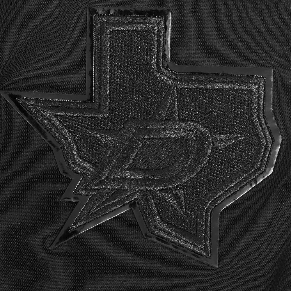 imagePro Standard Mens NHL Classic Chenille Full Zip HoodieTriple Black