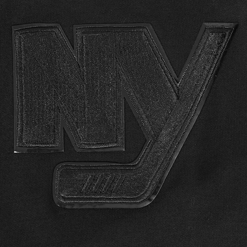 imagePro Standard Mens NHL Classic Chenille Full Zip HoodieTriple Black