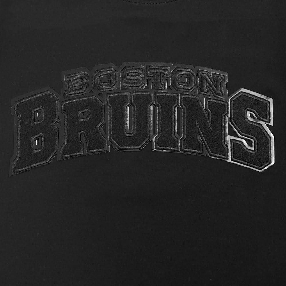 imagePro Standard Mens NHL Classic Chenille Full Zip HoodieTriple Black
