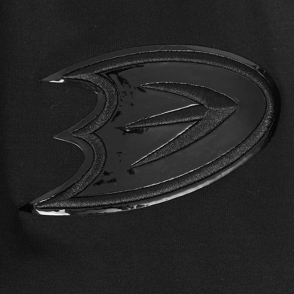imagePro Standard Mens NHL Classic Chenille Full Zip HoodieTriple Black
