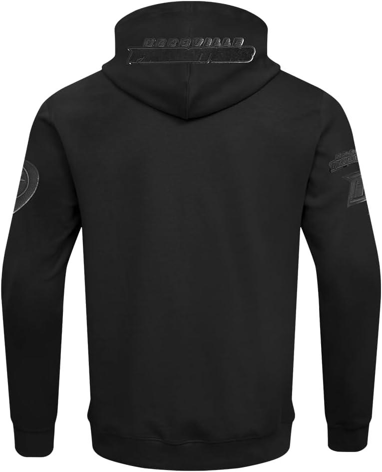 imagePro Standard Mens NHL Classic Chenille Full Zip HoodieTriple Black