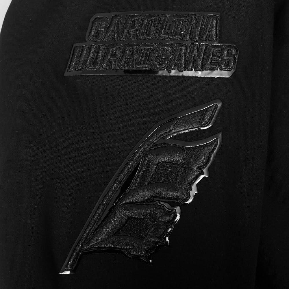imagePro Standard Mens NHL Classic Chenille Full Zip HoodieTriple Black