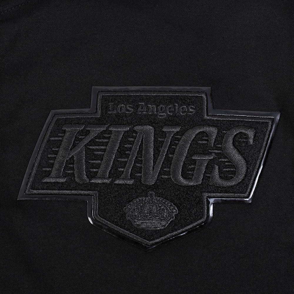 imagePro Standard Mens NHL Classic Chenille Full Zip HoodieTriple Black