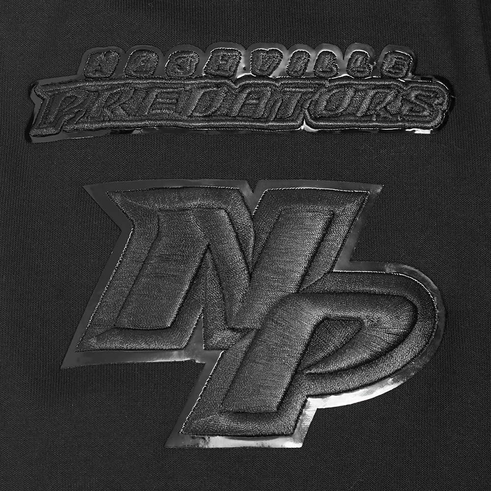 imagePro Standard Mens NHL Classic Chenille Full Zip HoodieTriple Black