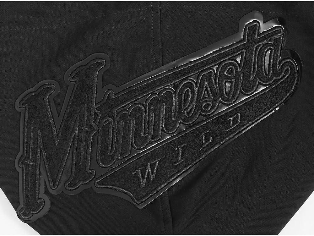 imagePro Standard Mens NHL Classic Chenille Full Zip HoodieTriple Black
