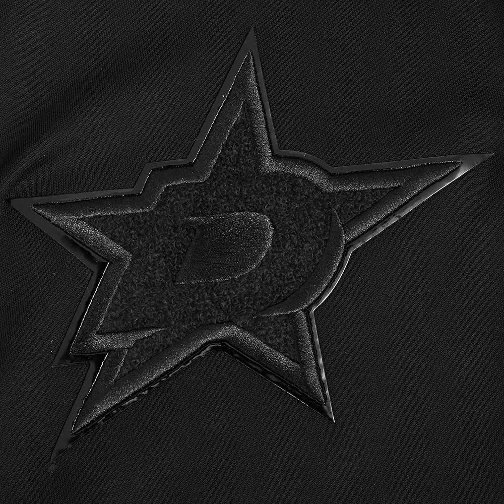 imagePro Standard Mens NHL Classic Chenille Full Zip HoodieTriple Black