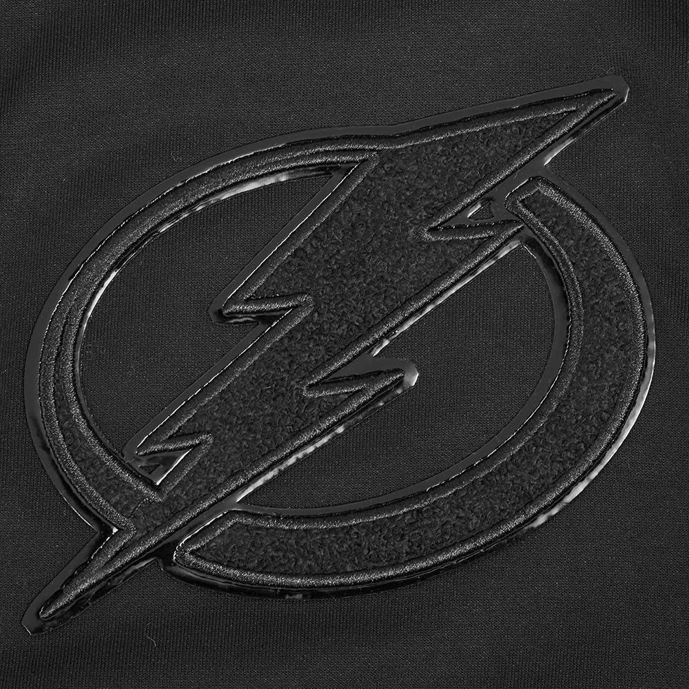 imagePro Standard Mens NHL Classic Chenille Full Zip HoodieTriple Black