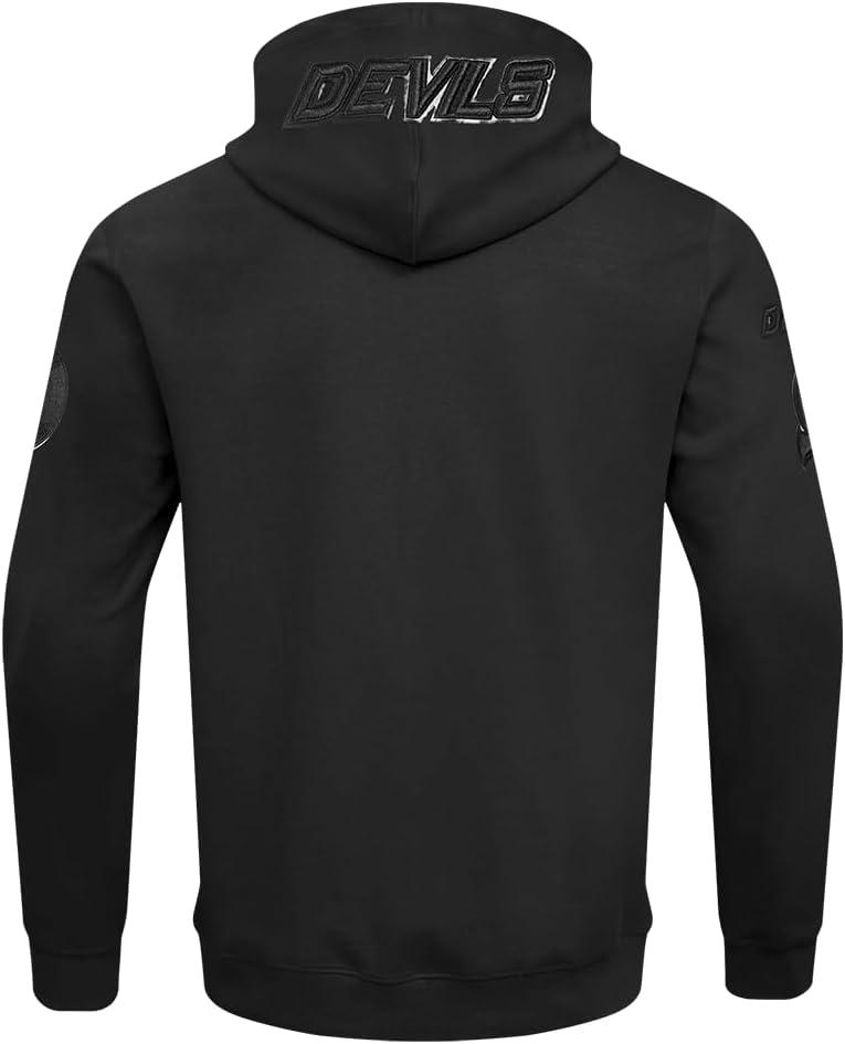 imagePro Standard Mens NHL Classic Chenille Full Zip HoodieTriple Black