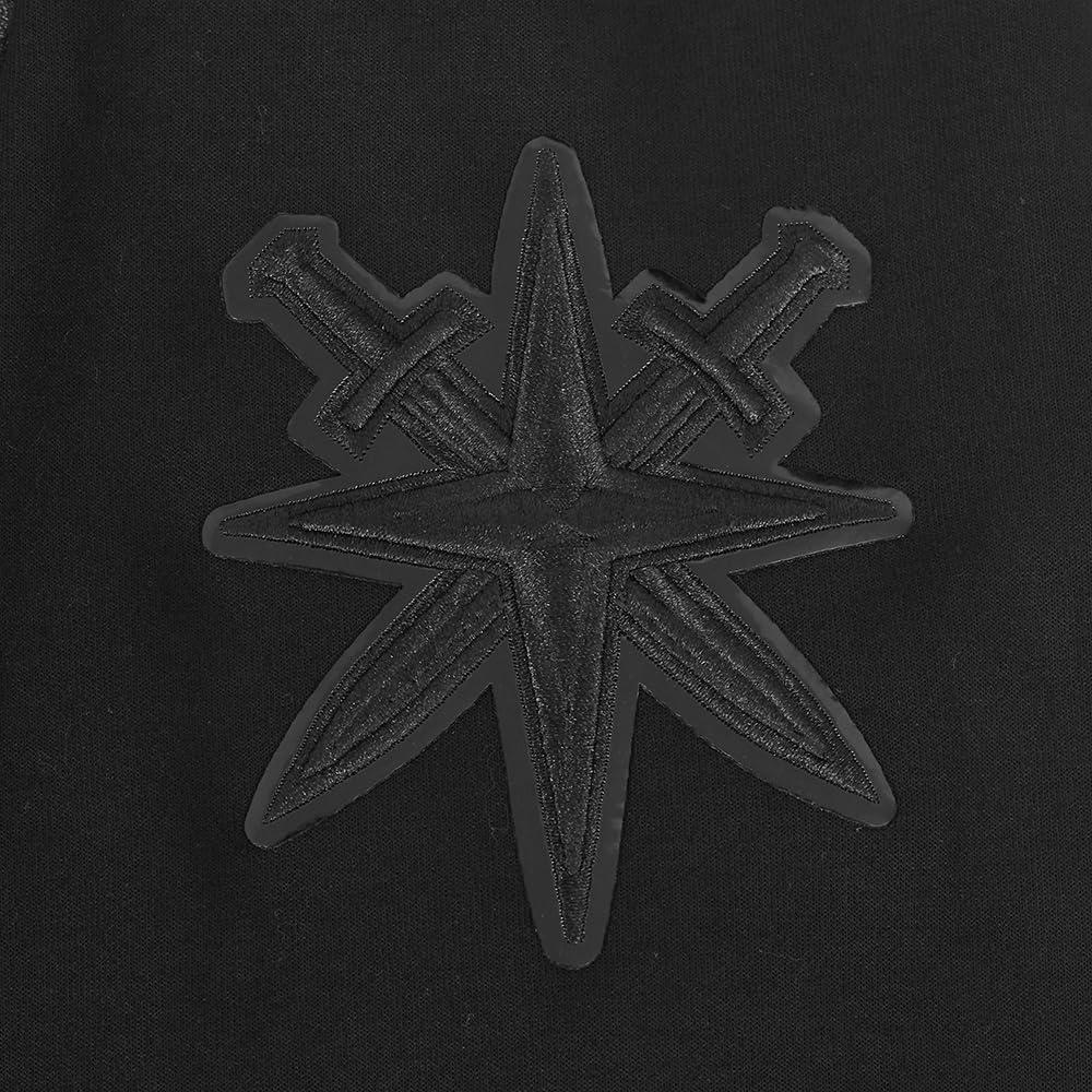 imagePro Standard Mens NHL Classic Chenille Full Zip HoodieTriple Black
