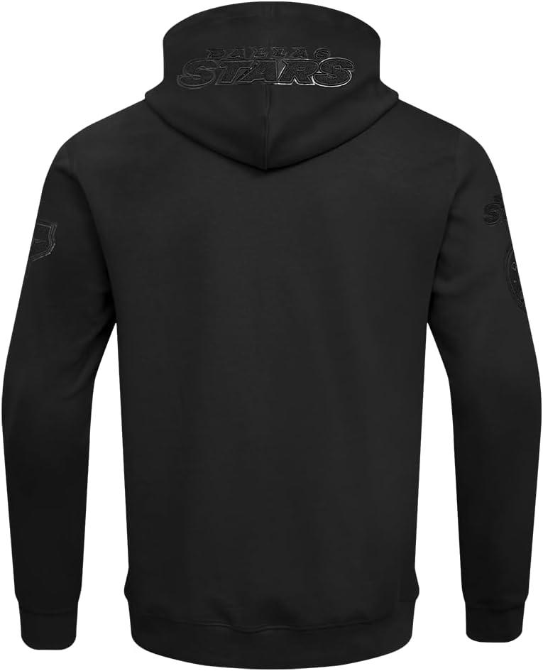 imagePro Standard Mens NHL Classic Chenille Full Zip HoodieTriple Black