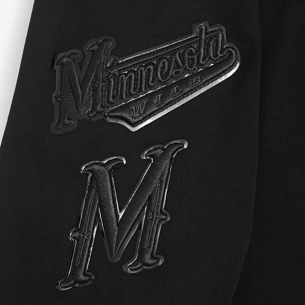 imagePro Standard Mens NHL Classic Chenille Full Zip HoodieTriple Black
