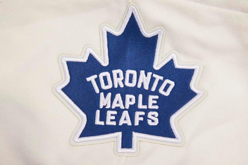 imagePro Standard Mens NHL Retro Classics Brushed Back French Terry Pull Over HoodieEggshellDodger Blue