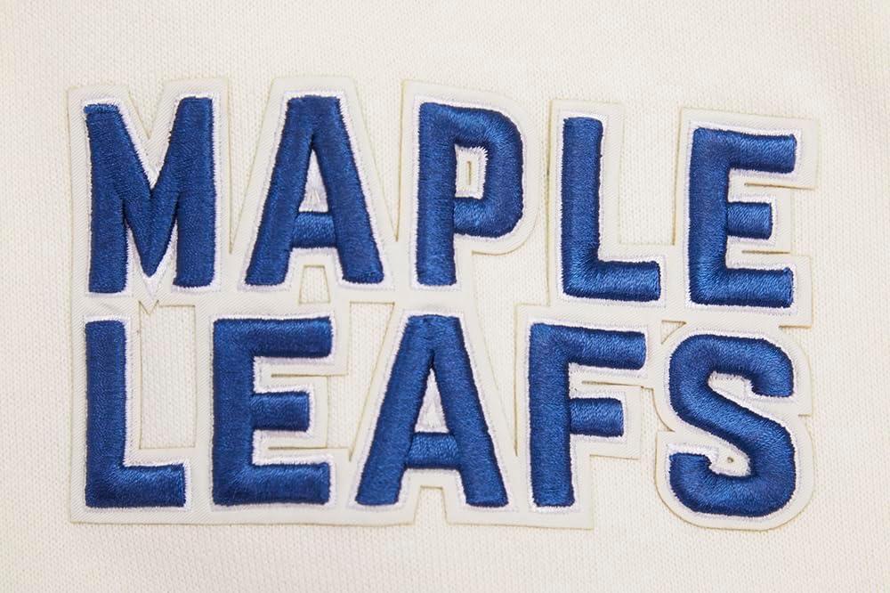 imagePro Standard Mens NHL Retro Classics Brushed Back French Terry Pull Over HoodieEggshellDodger Blue