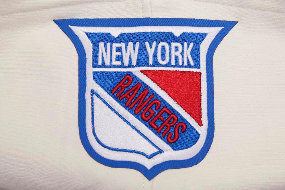 imagePro Standard Mens NHL Retro Classics Brushed Back French Terry Pull Over HoodieEggshellRoyal Blue