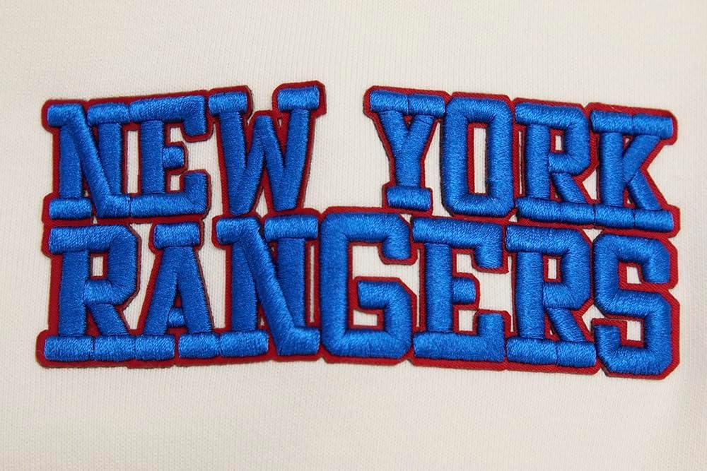 imagePro Standard Mens NHL Retro Classics Brushed Back French Terry Pull Over HoodieEggshellRoyal Blue