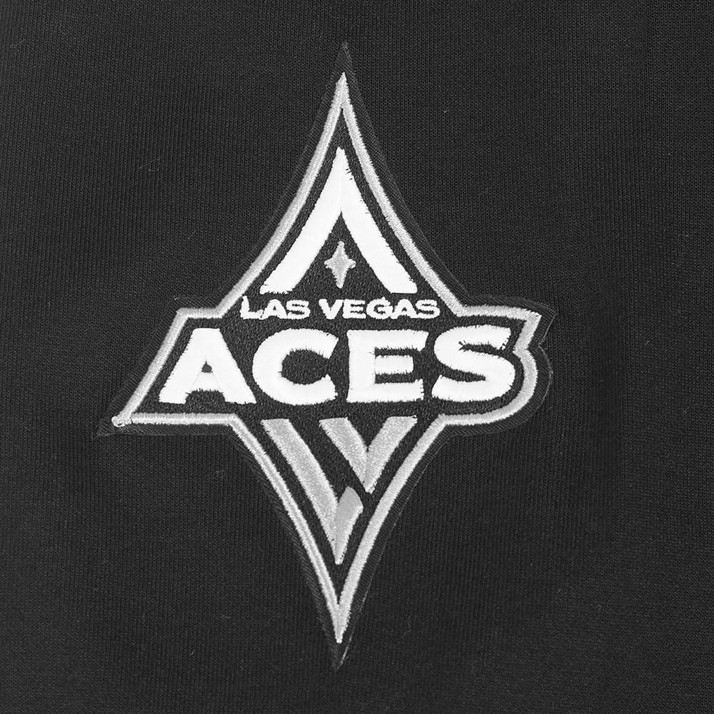 imagePro Standard Mens WNBA Las Vegas Aces Classic Player Name And Number Pull Over HoodieBlack