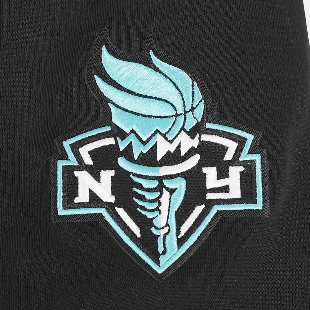 imagePro Standard Mens WNBA New York Liberty Classic Player Name And Number Pull Over HoodieBlack
