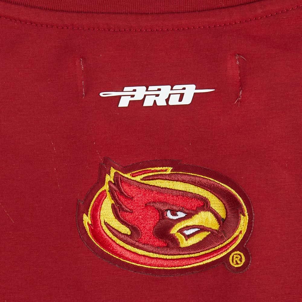 imagePro Standard NCAA Womens Womens College Classic Essentials Cotton Short Sleeve Boxy TeeCardinal Red
