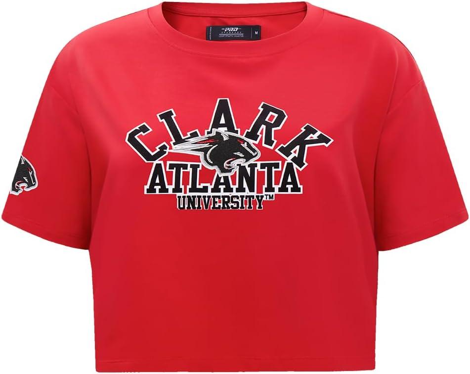 imagePro Standard NCAA Womens Womens College Classic Essentials Cotton Short Sleeve Boxy TeeRed