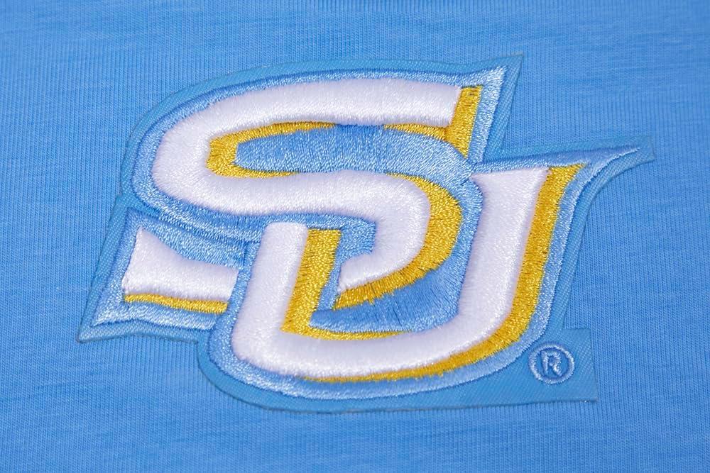 imagePro Standard NCAA Womens Womens College Classic Essentials Cotton Short Sleeve Boxy TeeUniversity Blue
